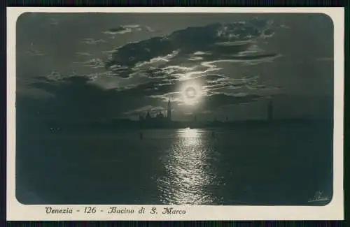 5x alte Foto AK Ansichtskarte Postkarte Venezia Venedig Veneto diverse Ansichten