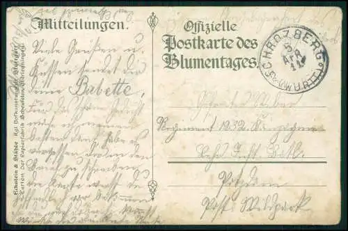 AK silberne Hochzeitsfeier Wilhelm Württembergischen Königspaares gelaufen 1911