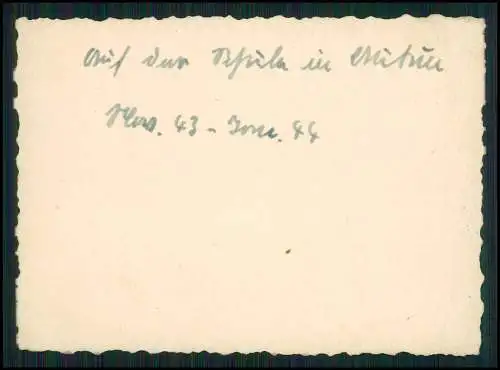 6x Foto Soldaten Wehrmacht 1944 im Einsatz Weitere Infos siehe Rückseite