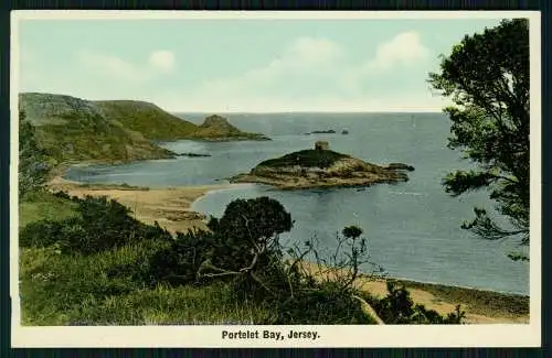 AK Jersey Insel im Ärmelkanal - Portelet Bay, Jersey