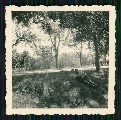 Foto Ferienfahrt 1937 mit Fahrrad Eifel Pfalz Saar Freiburg Schwarzwald Bodensee