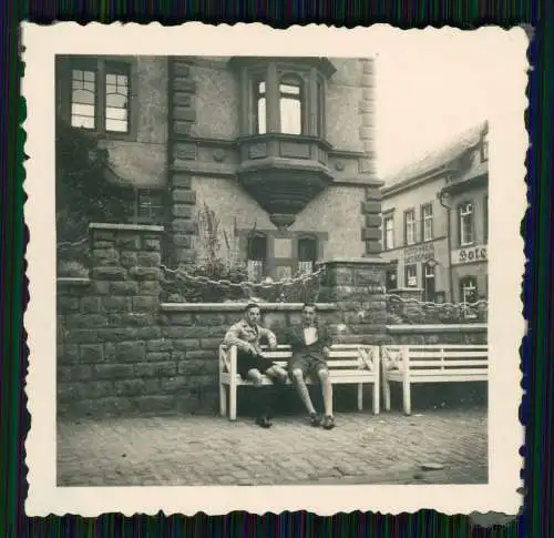 Foto Ferienfahrt 1937 mit Fahrrad Eifel Pfalz Saar Freiburg Schwarzwald Bodensee