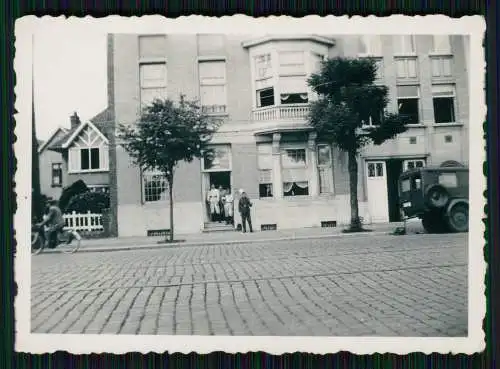 8x Foto Soldaten Wehrmacht Leeuwarden Friesland Niederlande Meisjes Holland