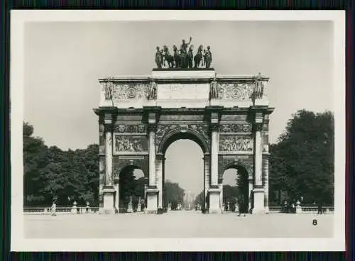 20x Foto Paris Frankreich diverse Ansichten 1940