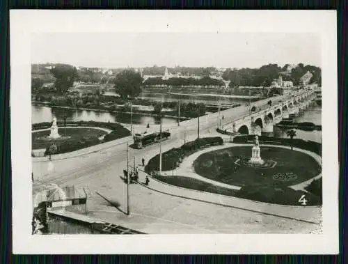 10x Foto Tours Indre et Loire Frankreich diverse Ansichten 1940