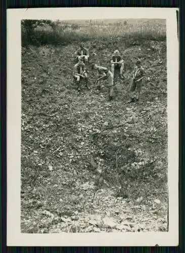 5x Foto Sedan Ardennes Frankreich Reise Jungs in kurze Hose 1932 Pfadfinder