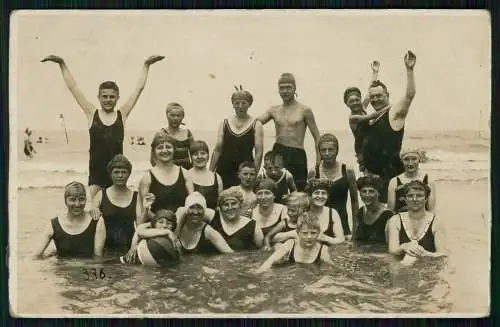 9x Foto u. AK Sommerfrische Urlaub am Timmendorfer Strand Niendorf Ostsee 1935