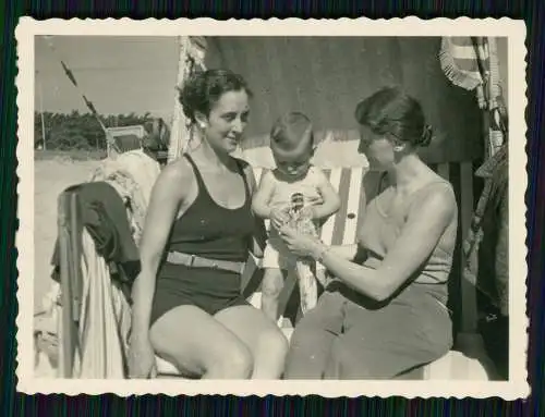 9x Foto u. AK Sommerfrische Urlaub am Timmendorfer Strand Niendorf Ostsee 1935