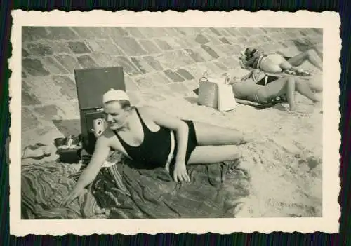9x Foto u. AK Sommerfrische Urlaub am Timmendorfer Strand Niendorf Ostsee 1935