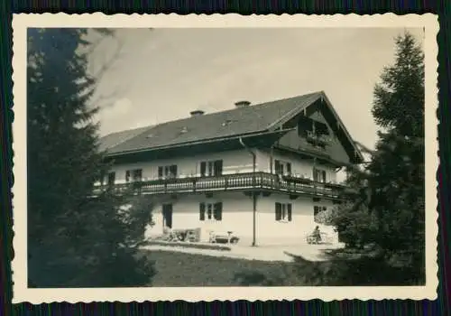 9x Foto Neuhaus Schliersee in Oberbayern, Erholungsheim, Landhaus Hoppe 1937