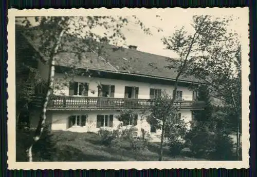 9x Foto Neuhaus Schliersee in Oberbayern, Erholungsheim, Landhaus Hoppe 1937