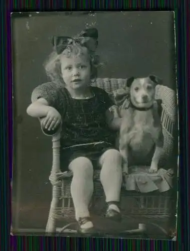 9x Foto Mädchen mit Puppen Spielzeug und andere Aufnahmen 1925-35