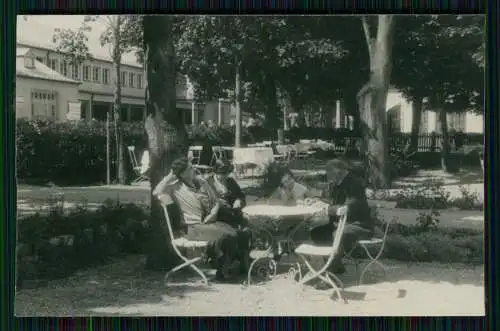 5x Foto Bad Tölz am Kurhotel Madlener Kaffee trinken Außenanlagen uvm. 1936