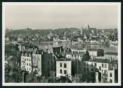 5x Foto und AK Flensburg in Schleswig Holstein, diverse Ansichten um 1940