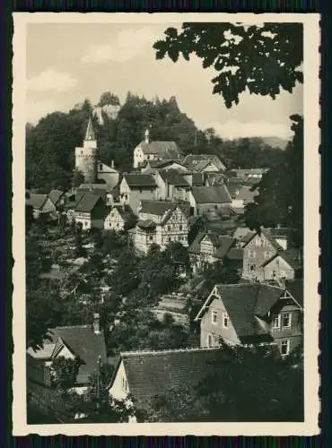 7x Foto Lindenfels im Odenwald diverse Ansichten 1938