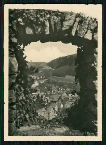 7x Foto Lindenfels im Odenwald diverse Ansichten 1938
