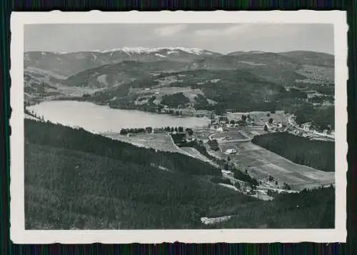 10x Foto Schwarzwald Titisee-Neustadt Schluchsee Ansichten Info Rückseite 1936