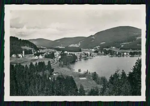 10x Foto Schwarzwald Titisee-Neustadt Schluchsee Ansichten Info Rückseite 1936