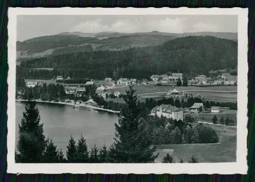 10x Foto Schwarzwald Titisee-Neustadt Schluchsee Ansichten Info Rückseite 1936