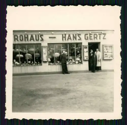 5x Foto Elektrohaus Hans Gertz Hamburg Geschäft Schaufenster Eigenportrait