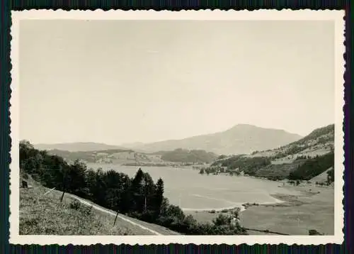 12x Foto unsere Reise mit dem Tannheimer-Alpenexpress Alpenstraße Alpsee 1953