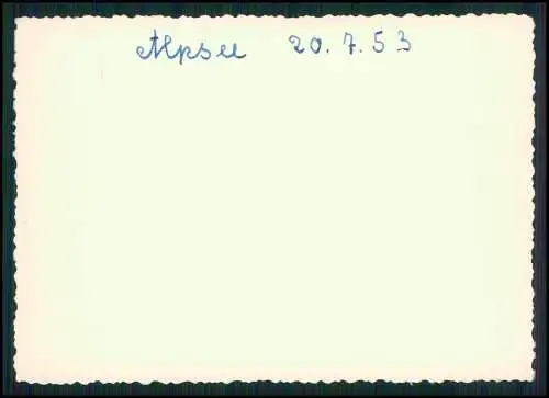 12x Foto unsere Reise mit dem Tannheimer-Alpenexpress Alpenstraße Alpsee 1953