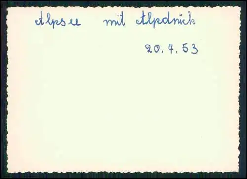 12x Foto unsere Reise mit dem Tannheimer-Alpenexpress Alpenstraße Alpsee 1953