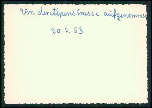 12x Foto unsere Reise mit dem Tannheimer-Alpenexpress Alpenstraße Alpsee 1953
