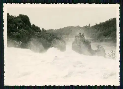 9x Foto Reise zum Rheinfall Kanton Schaffhausen Wasserfall diverse Ansichten