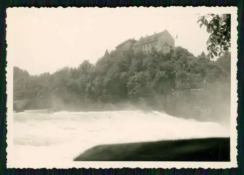 9x Foto Reise zum Rheinfall Kanton Schaffhausen Wasserfall diverse Ansichten