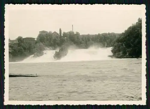 9x Foto Reise zum Rheinfall Kanton Schaffhausen Wasserfall diverse Ansichten