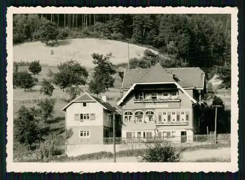 4xFoto Reise unser Quartier Blick zum Gutachheim im Gutachtal Gutach Schwarzwald