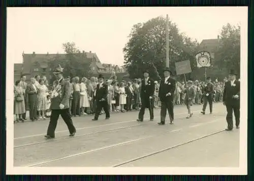 6x Foto Lübeck Umzug Karpfenfest Festwagen Fanfarenzug Spielmannszug Vereine