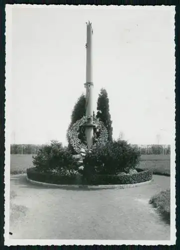 Foto 18x13cm  - Wilhelmshaven Heldenfriedhof Denkmal der Skagerrak Schlacht 1.WK