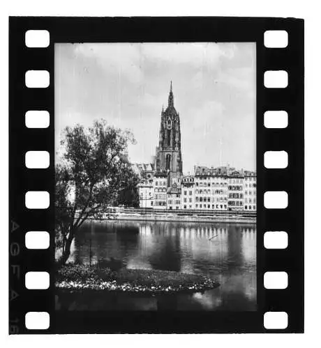 altes Dia - Frankfurt am Main Blick au den Dom