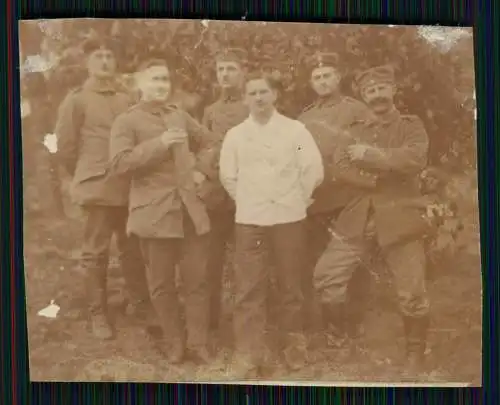 4x Foto 1. WK Soldaten an der Front 1916-17