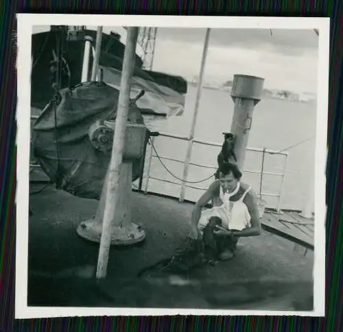 5x Foto 6x6 cm -  Südafrika Farmarbeit Kaffeeplantage ? Arbeiter und vieles mehr