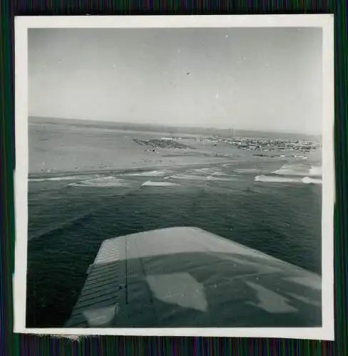 5x Foto 6x6 cm -  Südafrika Hafen Wo ? Luftbild Fliegeraufnahme