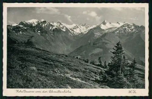 4x alte Ansichtskarten Zell am See in Salzburg, Diverse Ansichten um 1940