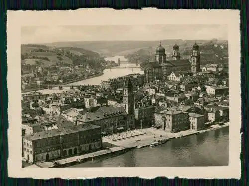 12x Foto Passau in Niederbayern Diverse Ansichten 1936-40 - Info Rückseite