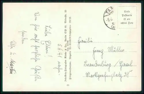 Foto AK Braunlage im Oberharz Fliegeraufnahme 1941 gelaufen - Klinke Karte 18274