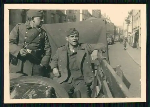 7x Soldaten der Wehrmacht Vormarsch Belgien Frankreich 1940-41