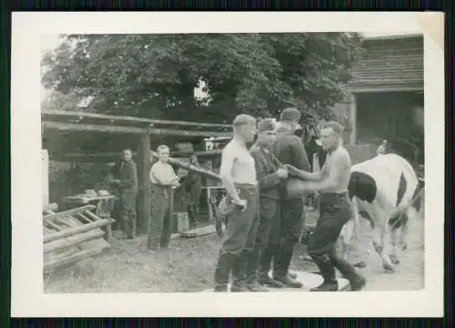 7x Soldaten der Wehrmacht Vormarsch Belgien Frankreich 1940-41