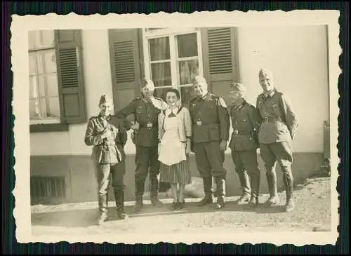 11x Foto Soldaten Wehrmacht Vormarsch Südlich Schwarzwald weiter Frankreich