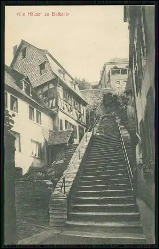 AK Beilstein an der Mosel Alte Häuser Treppenaufgang 1913