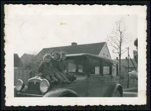 Foto Kinder Fahrzeug Pkw Frauendorf Oberspreewald-Lausitz Brandenburg 1940