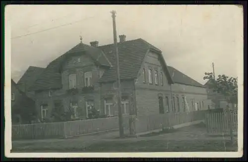 Foto AK Dorf Haus-Ansicht Frauendorf Oberspreewald-Lausitz Brandenburg 1936