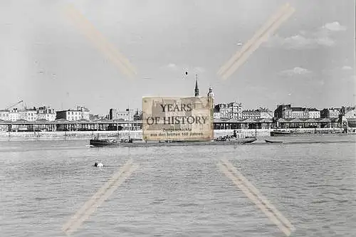 Repro Foto Hafen zerstört Belgien Frankreich Holland Niederlande