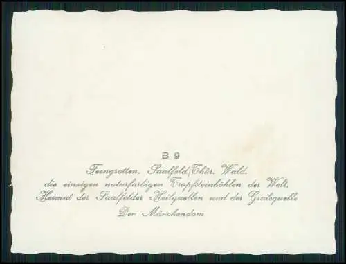 10x Foto Saalfeld an der Saale Thüringen, Feengrotten diverse Ansichten 1939