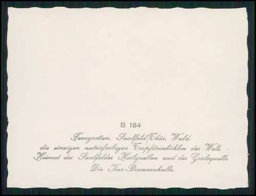 10x Foto Saalfeld an der Saale Thüringen, Feengrotten diverse Ansichten 1939